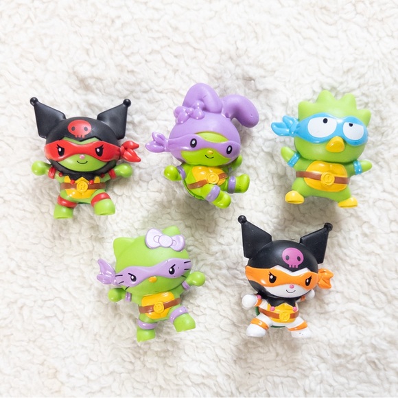 McDonald’s Sanrio Hello Kitty x TMNT Happy Meal Toys - Picture 5 of 5